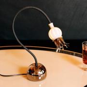 serien.lighting Poppy tafel, zwart/keramiek