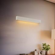 Wandlamp Straight S, 62 cm, wit