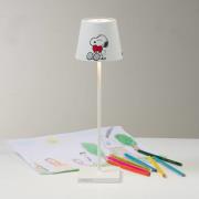 Zafferano Poldina Heart LED tafellamp op accu IP65