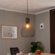 Hanglamp Fellini MR-756 1-lamp Ø 38cm zwart