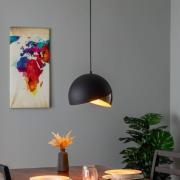 Hanglamp Pacman 2633 Ø30cm zwart/goud