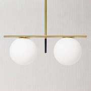 Hanglamp Jugen, goud, 2-lamps