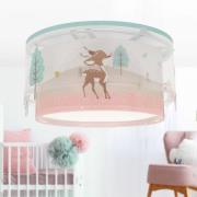 Dalber plafondlamp Loving Deer, met hertenmotief