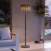 LED solar vloerlamp Rop&Strip, in hoogte verstelbaar, 500 lm