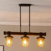 Hanglamp AV-4216-3EY, 3-lamps, in hoogte verstelbaar