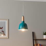 Hanglamp AV-4100-A2-BTK-20 in turquoise glanzend