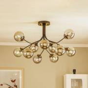 Plafondlamp AV-4286-12-BSY rookgrijs Ø 80 cm 12-lamps