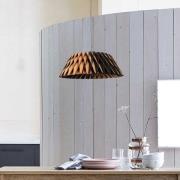 Maze hanglamp, donker beuken