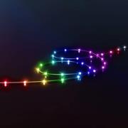 Twinkly Dots LED lichtketting RGB, IP44, 10m