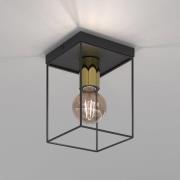 Plafondlamp Anna met metalen frames, 1-lamp