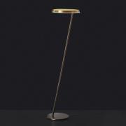 Oluce Amanita 619 LED vloerlamp, brons/goud