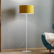 Vloerlamp Pastell Roller in oplichtend geel