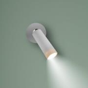 Newgarden LED wandlamp Roll 4, wit, draaibaar