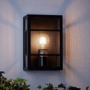 Buitenwandlamp Gettta, zwart