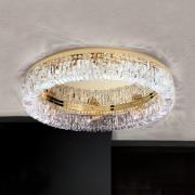 Kristal plafondlamp Ring - 75 cm