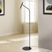 LED vloerlamp Odeon, hoogte 147 cm, metaal