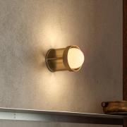 Tala wandlamp Loop small, aluminium, LED globe III, goud