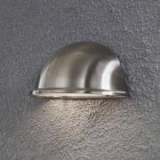 Buitenwandlamp Torino E14, roestvrij staal