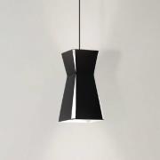 Hanglamp Valecrosia, zwart, 18 cm x 18 cm