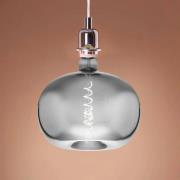 LED lamp E27 4W Groot formaat appelvorm filament chroom