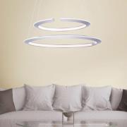 LED hanglamp Alessa met twee LED Ring