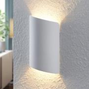 Lindby Akumo LED plafondlamp van gips