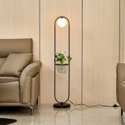 Lindby Orna vloerlamp 1-lamp bloemhanger