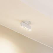 Lindby plafond inbouwlamp Eldrin, wit, aluminium