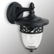 Buitenwandlamp Burford - kap van bellenglas