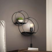 Lucande Andrik wandlamp, rond