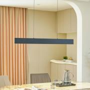 Lucande hanglamp Philine, 101 cm, zwart, ijzer