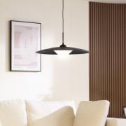 LED hanglamp Foco, zwart, metaal, Ø 50 cm