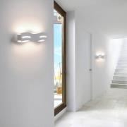 LED wandlamp Wave wit