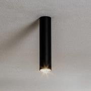 Plafondspot Eye, hoogte 25 cm, zwart
