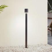 Lindby LED tuinpadverlichting Amila, zwart, aluminium, IP54