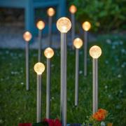 LED-zonnepaneel GlowBall, set van 10, 44 cm, IP44