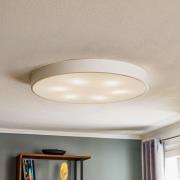 Cleo plafondlamp, Ø 78 cm, IP20, wit, metaal, E27