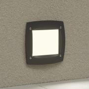 LED inbouwlamp Leti 100 Square zwart 3W CCT