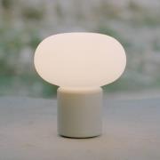 New Works oplaadbare lamp Karl-Johan, lichtgrijs, IP65