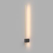 Maytoni LED wandlamp Pars, 62,3 cm, zwart/goud, aluminium