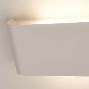 Match Box LED wandlamp, wit, metaal, omhoog/omlaag, 18 cm