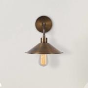 Wandlamp Berceste N-664, antiek goud, ijzer, Ø 24 cm
