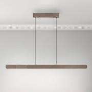 Paul Neuhaus hanglamp Adriana, bruin, lengte 160 cm