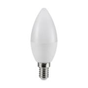 Müller-Licht LED kaars E14 2,9 W 2.700 K opaal, 2-pak