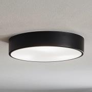 Plafondlamp Cleo 400, IP54, Ø 40 cm zwart