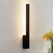 Arcchio Ivano LED wandlamp, 42,5 cm, zwart