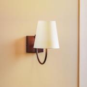 Wandlamp Paro met textiel kap