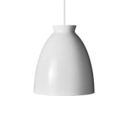 Dyberg Larsen hanglamp Milano, Ø 30 cm, wit glanzend