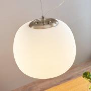 Hanglamp Lindby Ginevra, Ø 38 cm, wit, glas, E27