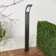 Lucande LED tuinpadverlichting Juvia, 100 cm, bewegingsmelder, IP54
